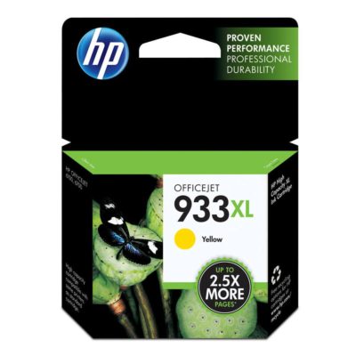 hp 933XL High Yield Ink Cartridge, Yellow Single Pack, CN056AE hp 933XL High Yield Ink Cartridge, Yellow Single Pack, CN056AE